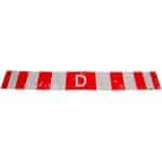 Ancra Reflective D-Sign - 12in 49895-11