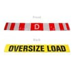 Ancra 18” x 96” Reversible Oversize Load Sign / Canadian D-Sign