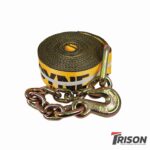 Kinedyne 323040, 3″ by 30′ Winch Strap with Chain Anchor – WLL 5,400 lbs