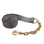Kinedyne 3in by 30ft Rhino MAX 18in Chain Anchor Winch Strap K363040