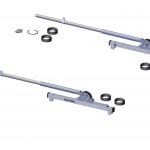 Roll Rite 20-in Narrow Profile Sliding 6 Spring Pivot Set with 96-in Tubes RR47730