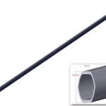 Roll Rite Aluminum Pivot Tube (144-in) w:Set Screws for 6-Spring Under-body or Side RR46260