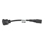 Tecmate OptiMATE CABLE O-40s, Weatherproof SAE socket, panel mount - 6-in (1)