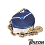 3" x 30' "Ancra Blue" Strap with Chain End