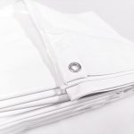 Inland Plastics White Utility Tarps