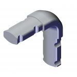 Roll Rite 90 Degree Extreme Duty Corner Casting 76805
