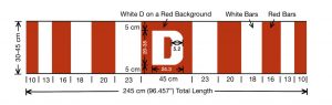 D sign dimensions for oversize loads