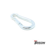 1/4" x 2-3/8" OAL Zinc Plated Universal Spring Snap with 5/16" Snap Opening