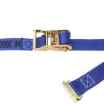 Kinedyne 2in by 20ft Logistic Ratchet Strap with Series E or A Spring Fitting K642001