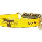 Kinedyne 3in by 50ft Winch Strap with Chain Anchor