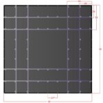 16' x 16' AA Steel Tarp diagram with dimensions