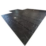 Lumber tarp with flap