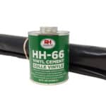Tarp Repair Kit - 25 sq ft Vinyl and 32oz HH66 Vinyl Cement