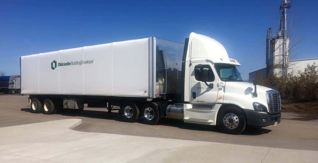Rolling Tarp System for Flatbed Trailer