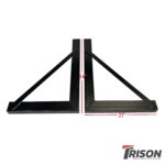 Small Steel Powdercoated L-Brackets for Storage Box