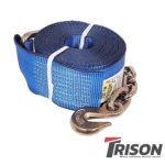 4" x 30' Ancra Blue Chain End Strap
