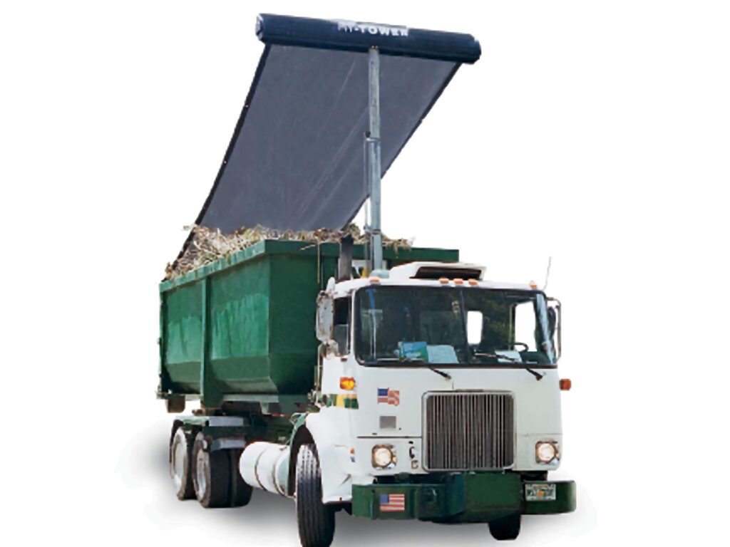 Donovan HY-Tower Armless Roll-Off Tarp System